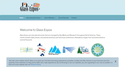 Desktop Screenshot of glassexpos.com